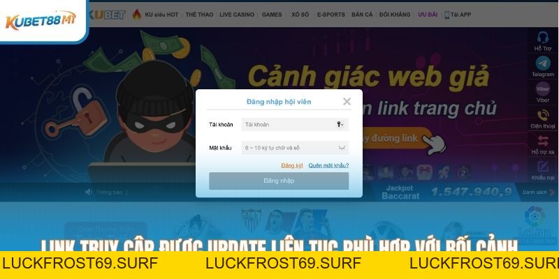 Kubet88 M1 - Trang Đăng Nhập Kubet88 Mới Cập Nhật 2026